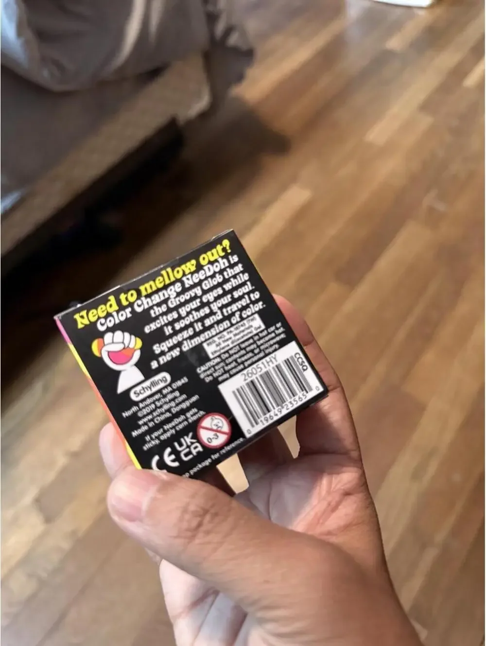 Authentic Schylling Needoh color change pink